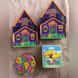 (New) Lush Cosmetics Tins, Bath Bomb/soap containers